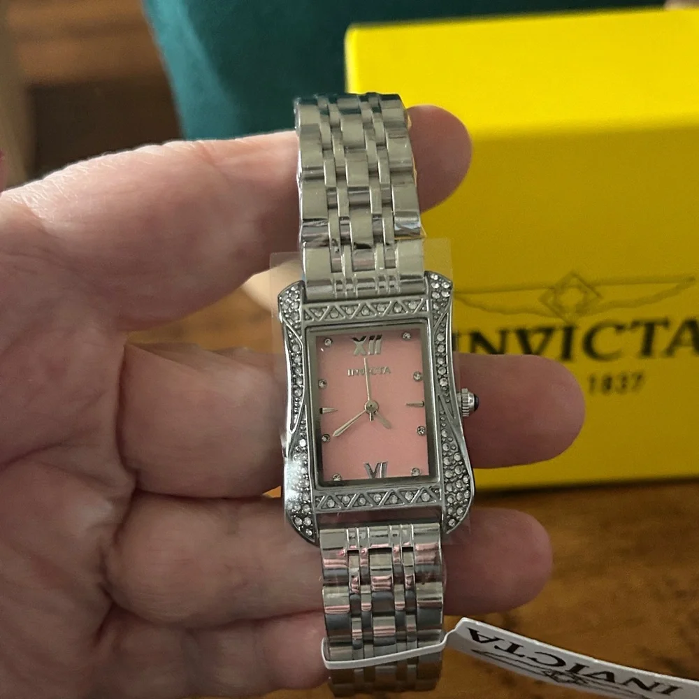 Invicta Wildflower Silver Women’s Watch PINK 26MM‎ steel